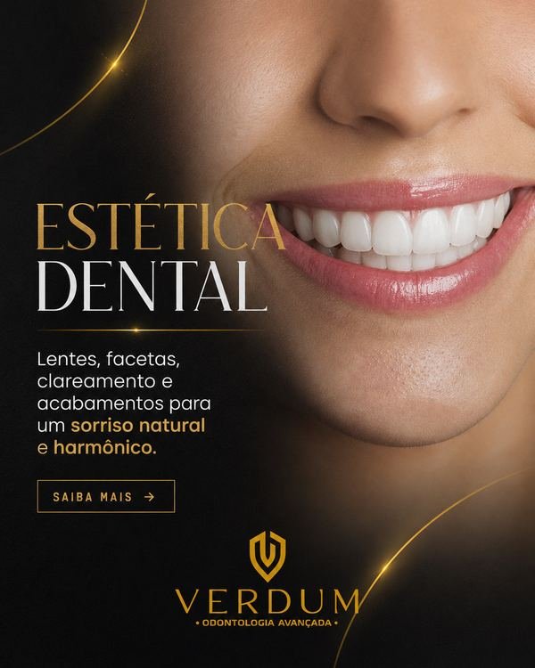Estética dental — Verdum Odontologia