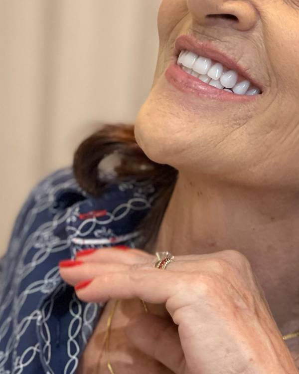 Paciente da Verdum Odontologia, em Sinop