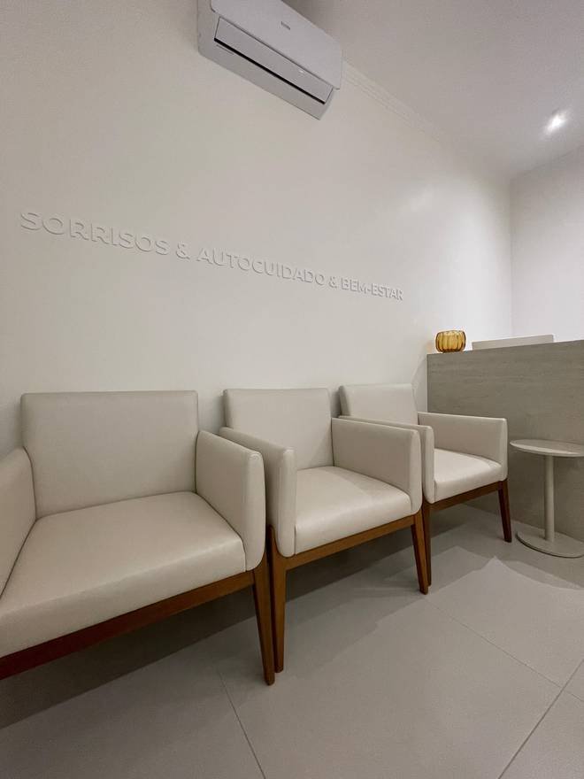 Sala de espera da Verdum Odontologia